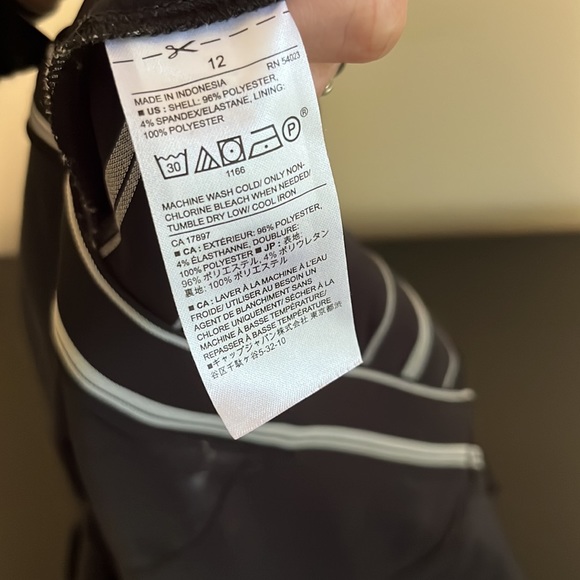 Banana Republic Factory Tailored Black and White Stripe Romper - Picture 10 of 15